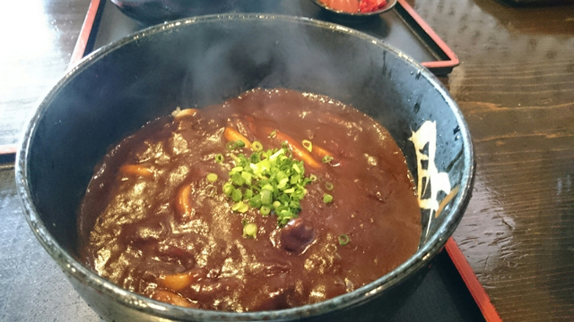 濃厚で美味しい♪カレーうどん