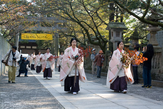 金刀比羅宮にて紅葉祭