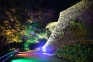 【丸亀城キャッスルロード】秋夜に丸亀城を彩る光のオブジェ幻想空間が広がります